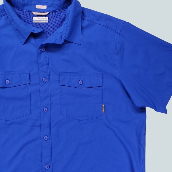 Columbia Men's Omni-Shade Sun Protection Short Sleeve Shirt Size XL - Picture 6 of 11